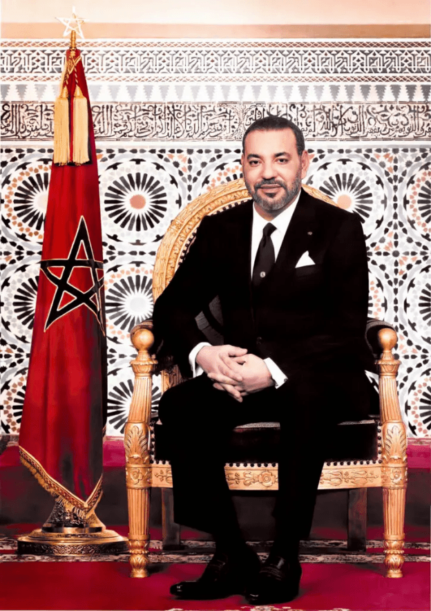 Portrait officiel de Sa Majesté le Roi Mohammed VI