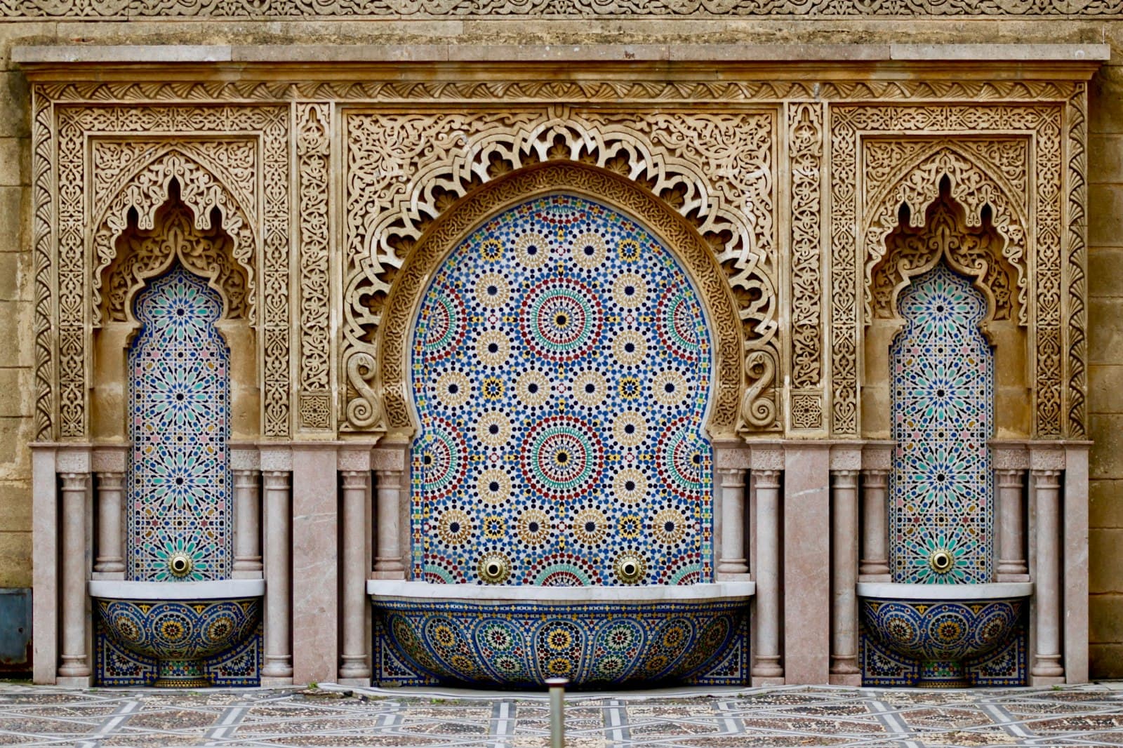 Architecture marocaine en zellige